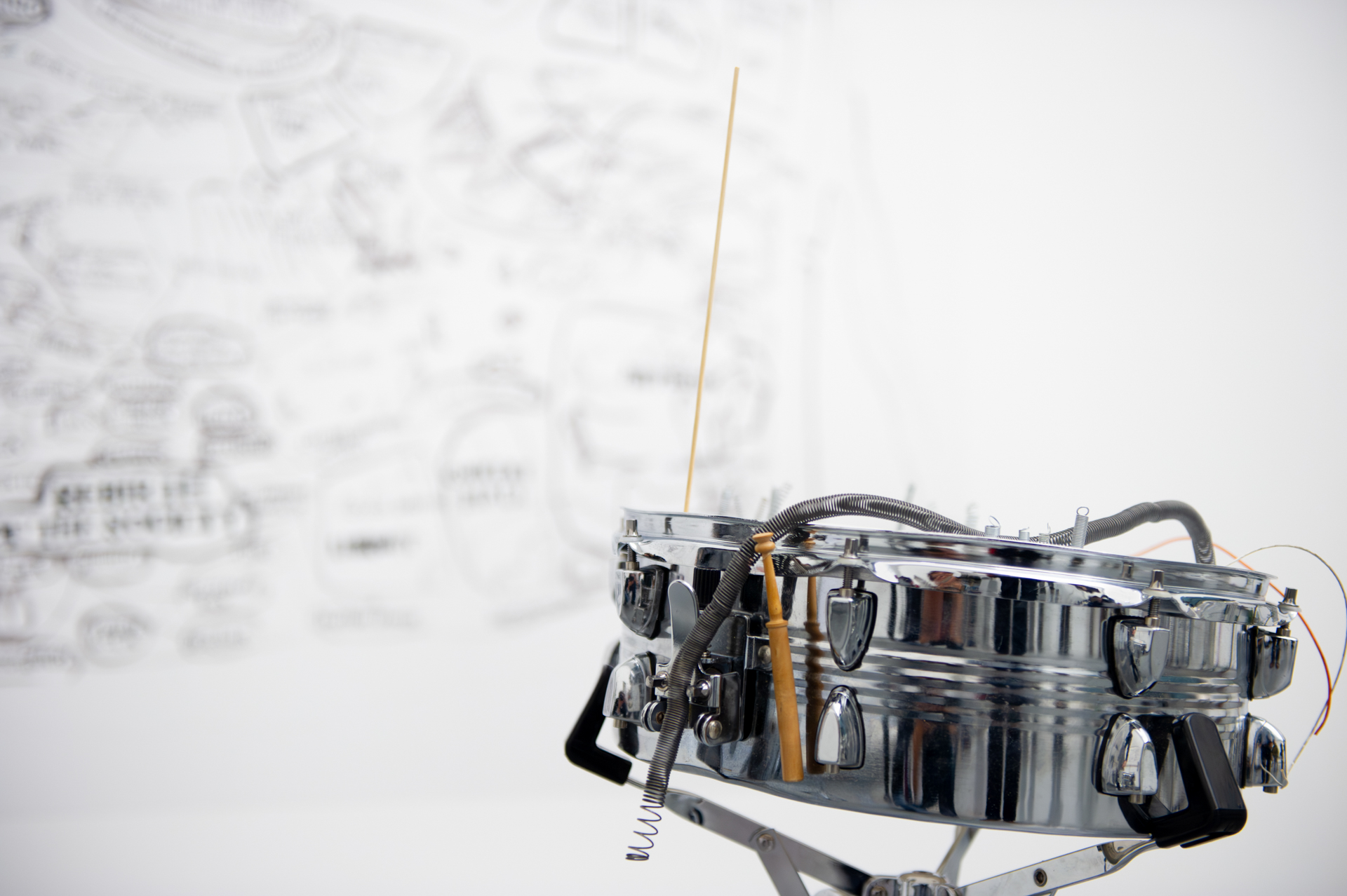 B - Glenn Kotche Snare Drum Installation